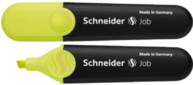 Schneider Job tekstmarker, fluorgeel