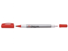 Sakura identipen, duo-point permanentmarker, rood