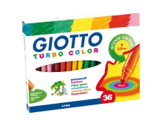 Giotto turbo color, assortiment 36st