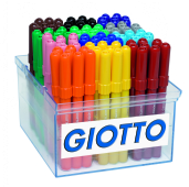 Giotto turbo color maxi viltstiften, assortiment 108 st
