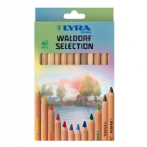 Lyra super ferby Waldorf kleurknotsen, assortiment 12 stuks
