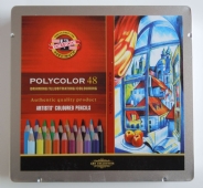 Koh-I-Noor Polycolor kleurpotloden, assortiment 48 stuks