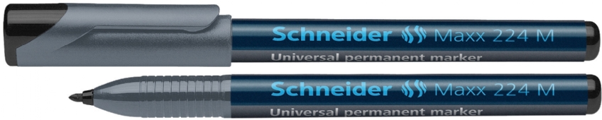 Schneider OHP maker, medium 1,0mm, zwart