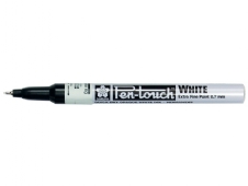 Sakura Pentouch lakmarker, wit, extra fijn