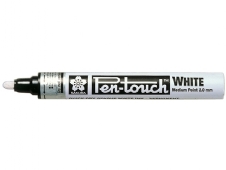Sakura Pentouch lakmarker, wit, medium