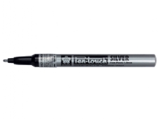 Sakura Pentouch lakmarker, zilver, fijn