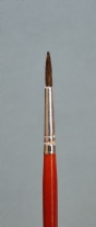 Waterverfpenselen/schoolpenselen, ponyhaar, 12 stuks, no.5