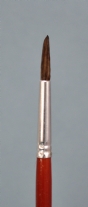 Waterverfpenseel/schoolpenseel, ponyhaar, no.6