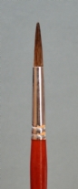 Waterverfpenselen/schoolpenselen, ponyhaar, 12 stuks, no.8