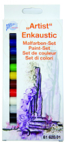 Encaustic bijenwasstaafjes, assortiment  14 st, Artist
