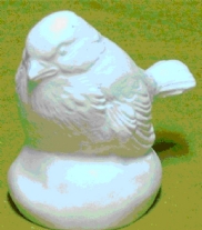 Latex gietmal voor gipsgieten, 50 mm, Roodborstje