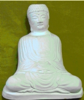 Latex gietmal voor gipsgieten, 213 mm, boeddha