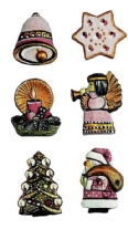 Kunststof gietmal voor gipsgieten, kerstboomversiering