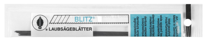 Blitz figuurzaagjes nr. 2 fijn, 12 stuks