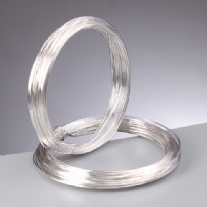 Zilverdraad/verzilverd koperdraad, 1 mm, 4 meter