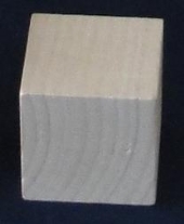 Houten blokje, 30 mm