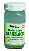 Hobbyline blanke lak/houtlak, 275 ml, glans
