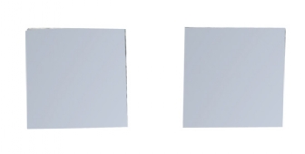 Spiegelmozaieksteentjes 10x10mm, 200 gr (ca. 380 stuks)