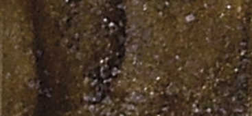Acrylmozaiek gemarmerd, 50 gram, 10x10mm, donkerbruin