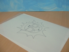 Creall-Glass windowcolour werkplaatje, formaat A4