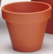 Terracotta mini-bloempotjes, 5 cm, 12 stuks