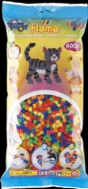 Hama midi strijkkralen, 6000 st, 6 neonkleuren