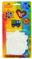 Hama midi opsteekplaatjes, wit, assortiment 5 vormen