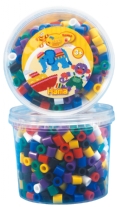 Hama maxi strijkkralen, 600 st, assortiment 10 heldere kleuren