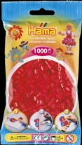 Hama midi strijkkralen, 1000 st, midi rood