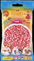 Hama midi strijkkralen, 1000 st, midi roze
