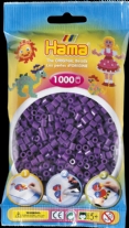 Hama midi strijkkralen, 1000 st, midi paars