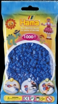 Hama midi strijkkralen, 1000 st, midi blauw