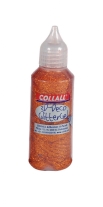 Colorall 3-D glittergel/glitterlijm deco, 50 ml, koper