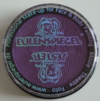 Eulenspiegel water make-up/schmink, 20 ml, paars