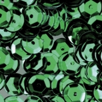 Cuvettes/pailletten/lovertjes, 6 mm, 500 stuks, lichtgroen
