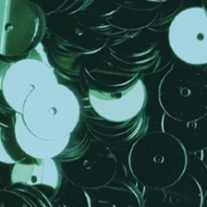 Pailletten/lovertjes, 6 mm, 1000 stuks, groen