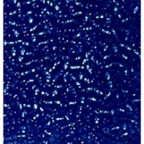 Glazen kraaltjes/borduurkraaltjes/rocailles met zilveren kern, 3,5 mm, 100 gram, blauw