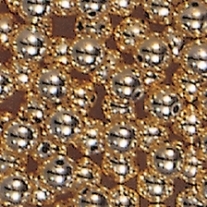 Imitatieparels goud, 40 st, 4 mm