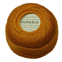 Durable borduurkatoen/haakkatoen, 20 gram, lichtterra