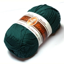 Durable 8/4, katoenen breigaren/haakgaren, 50 gram, 212 donkergroen
