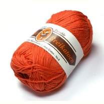 Durable 8/4, katoenen breigaren/haakgaren, 50 gram, 253 terra