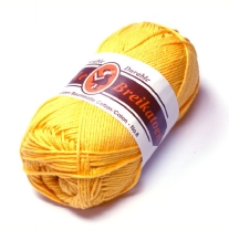 Durable 8/4, katoenen breigaren/haakgaren, 50 gram, 273 maisgeel