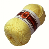Durable 8/4, katoenen breigaren/haakgaren, 50 gram, 274 lichtgeel