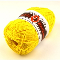 Durable 8/4, katoenen breigaren/haakgaren, 50 gram, 279 geel