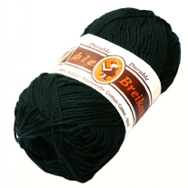 Durable 8/4, katoenen breigaren/haakgaren, 50 gram, 999 zwart