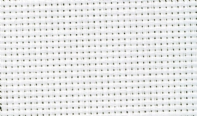 Ariadne Aidastof/borduurstof, 3,5 draden/cm, 85 cm, wit