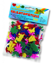 Vilten stansdelen, algemeen assortiment, 170 st