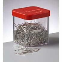 Spelden staal vernikkeld 0,6mm 18mm 50 gram