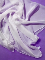 OP=OP Zijden sjaal 90x180cm voile/chiffon