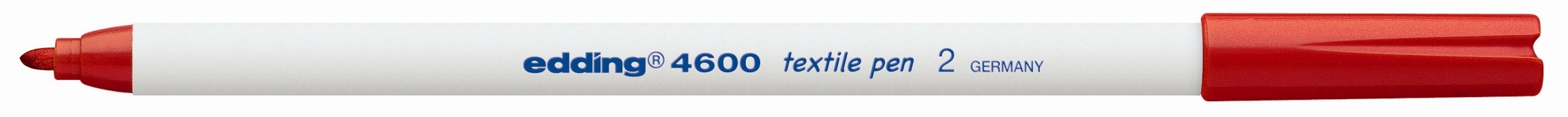 Edding 4600 textielstift 1 mm rood